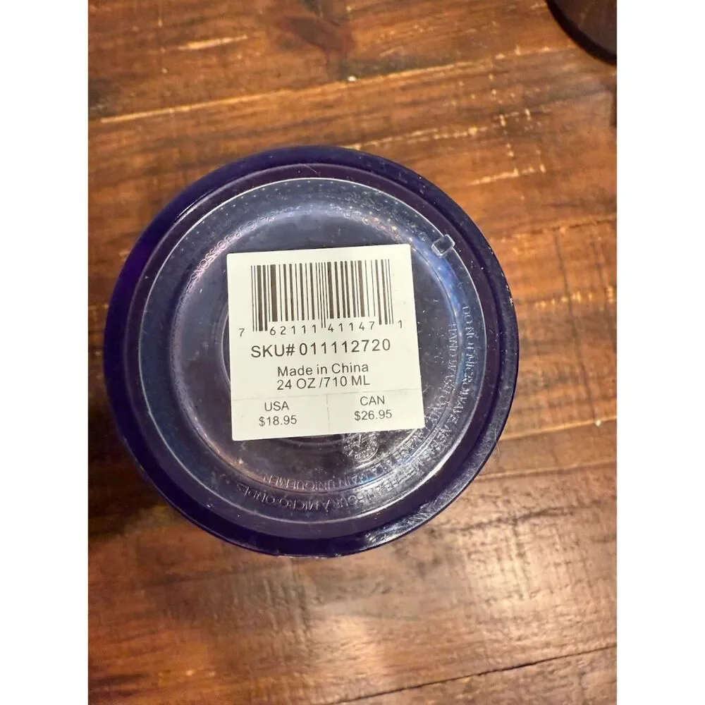 Starbucks Tropical Blue Iridescent Cold Cup 2020 24 oz